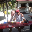 autor str�nek s Kolumbijsk�m pr�vodcem na ostrov�Johnny Cay