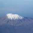 Kilimandro z letadla